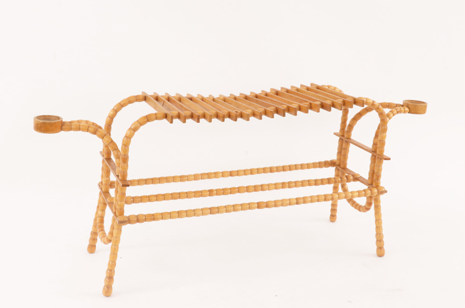 Blombord, funkis, 1940-tal