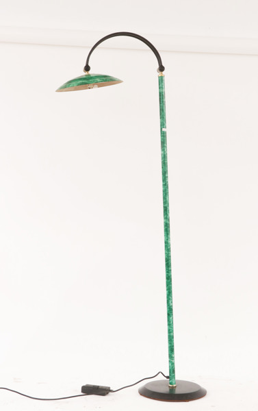 Golvlampa, Frankrike, 1900-talets slut