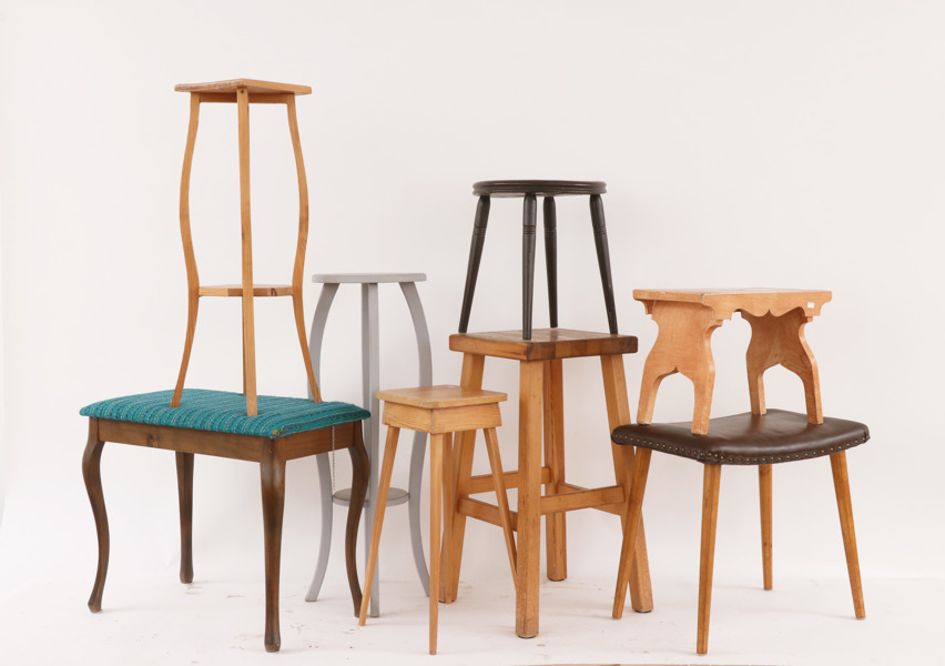 Pallar och piedestaler 8 delar