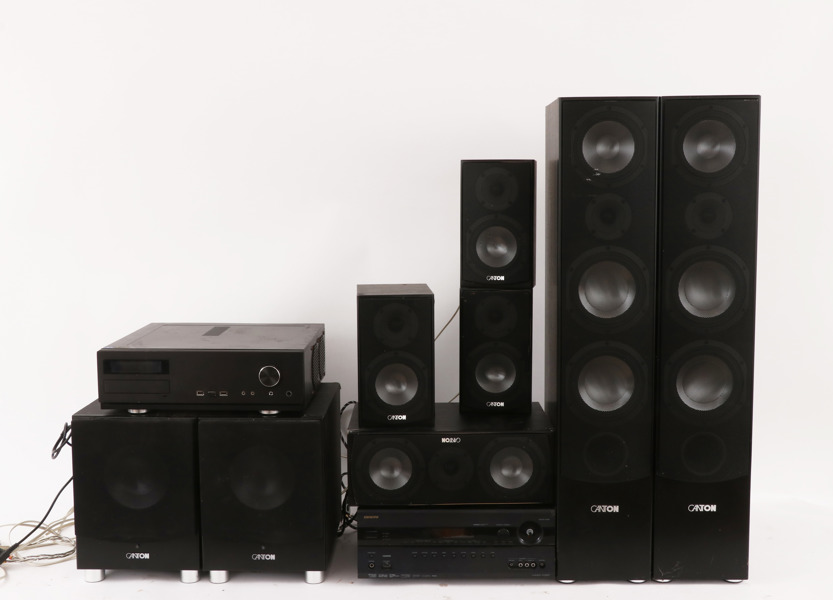 Ljudanläggning, mestadels Canton