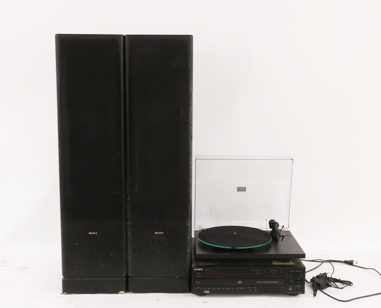 Ljudanläggning 4 delar