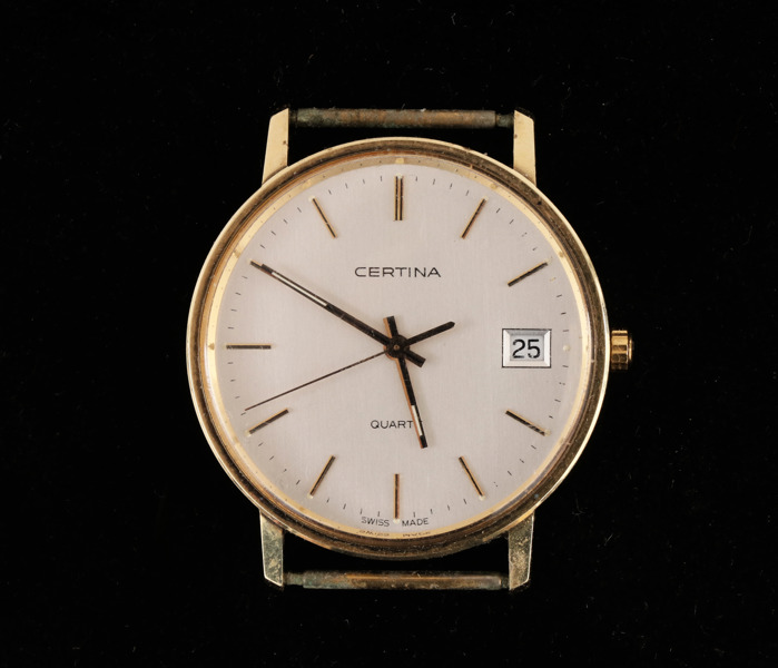 Herrambandsur i 14k, Certina