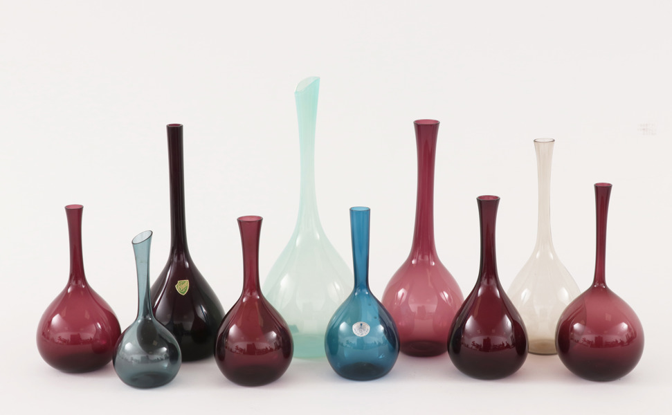 Vaser 10st, omkring 1900-talets mitt