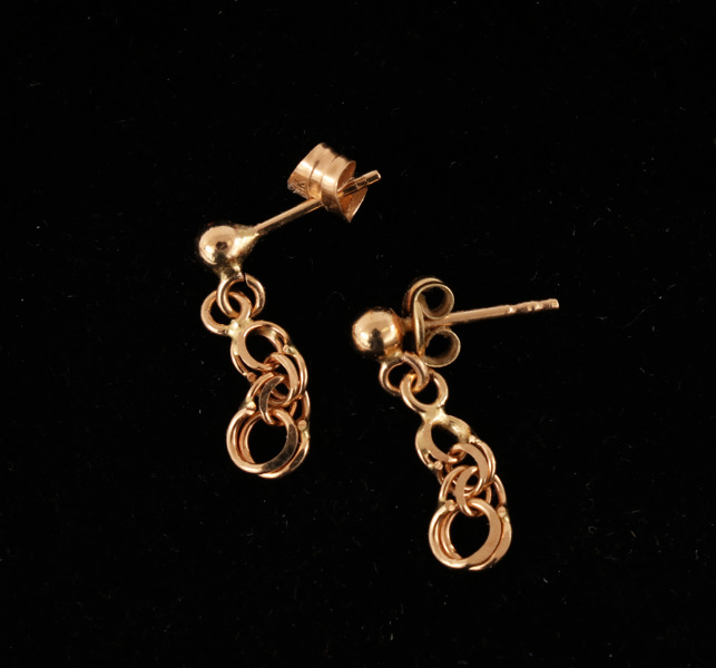 Örhängen ett par, 18k