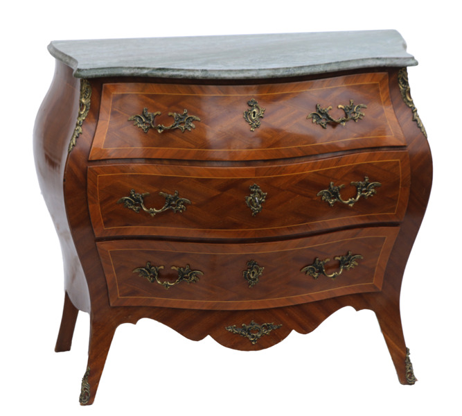 Byrå, rokokostil, 1900-tal