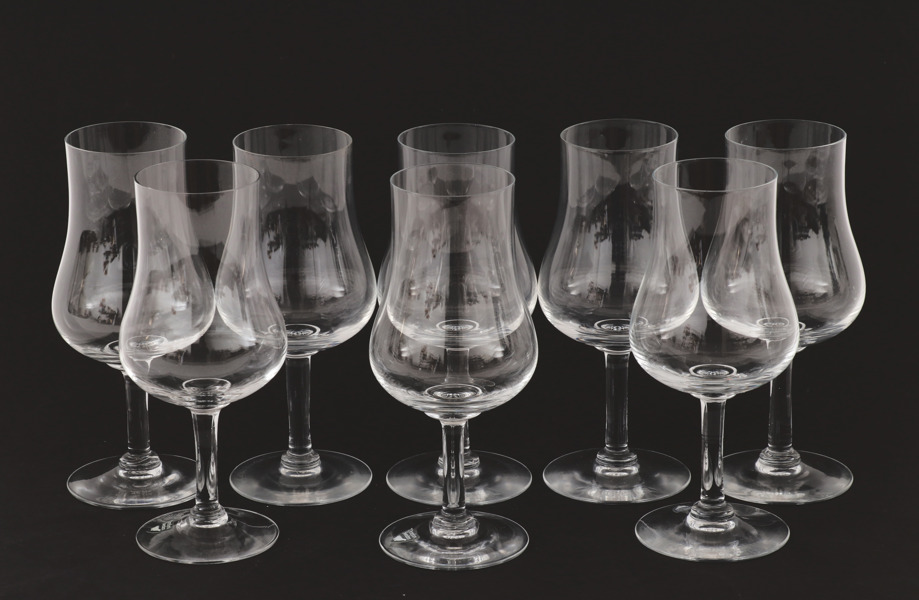 Vinprovarglas 8st, "Elixir", Orrefors