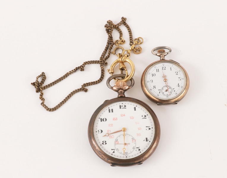 Dam- samt herrfickur, silver