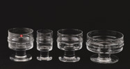 Glasservisdelar, "Pisaranrengas", Timo Sarpaneva för IIttala
