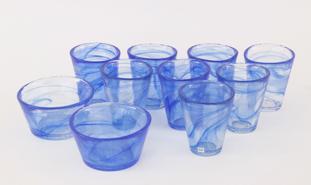 Servisdelar, "Mine", Ulrica Hydman Vallien för Kosta Boda