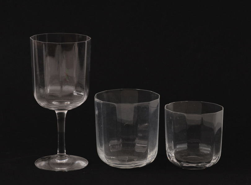 Glasservisdelar, "Oktav", Bertil Vallien för Kosta