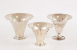 Skålar 3st, silver, 1900-tal