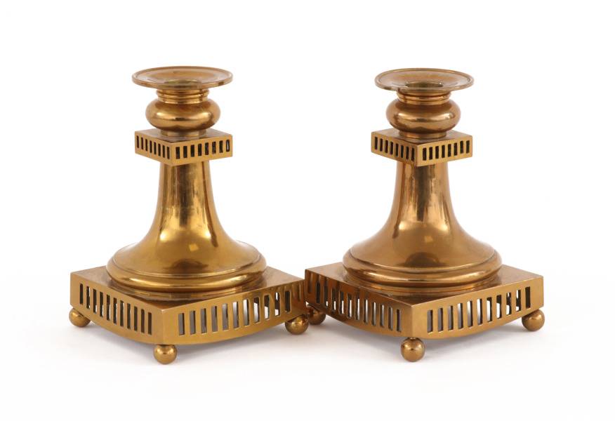 Ljusstakar ett par, Gusum, 1900-talets början