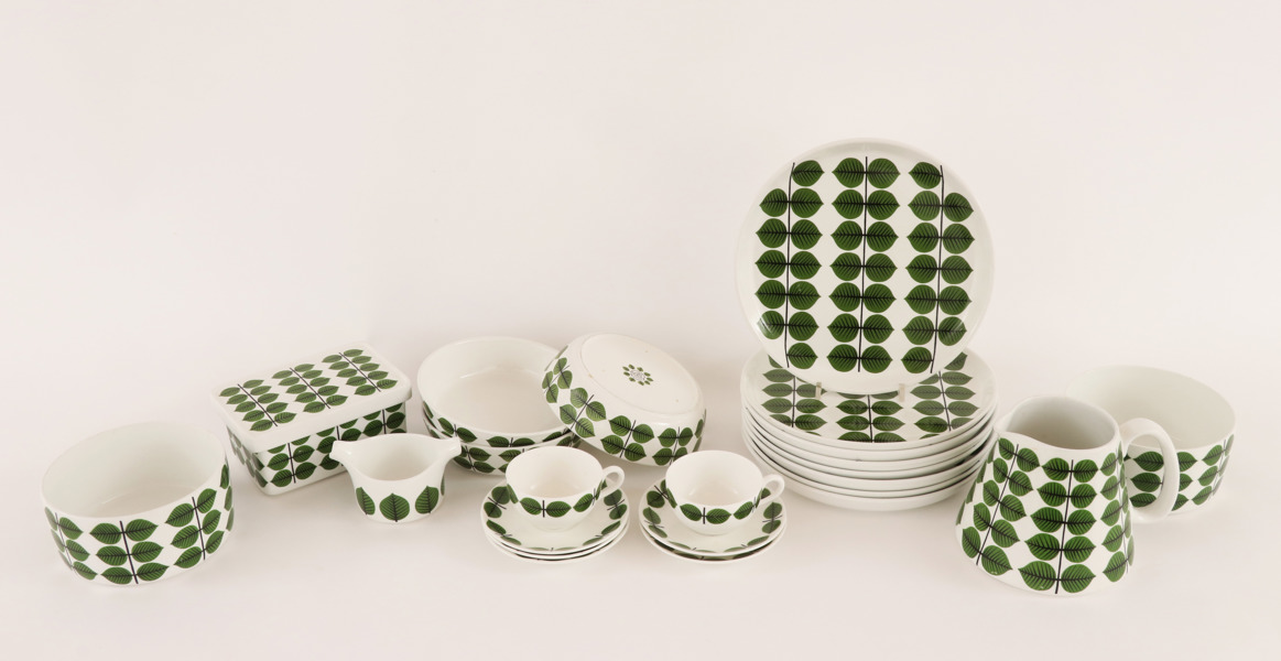 Mat- och kaffeservisdelar, "Berså", Stig Lindberg för Gustavsberg