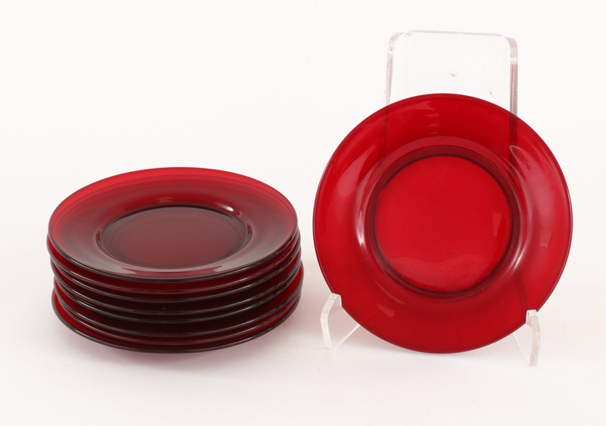 Assietter 9st, troligen Reijmyre