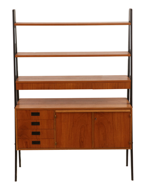 Bokhylla, 1950/60-tal