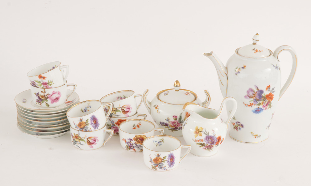 Kaffeservisdelar, Tyskland