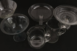 Glas 6 delar, bl.a. 1800-tal