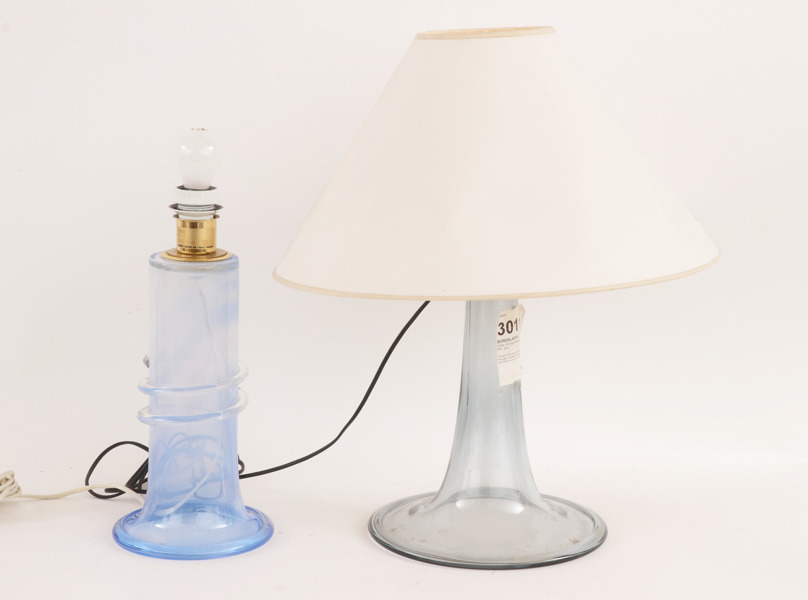 Bordslampor 2st, 1900-talets andra hälft