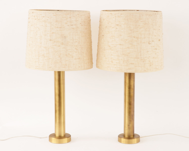 Bordslampor ett par, 1960/70-tal