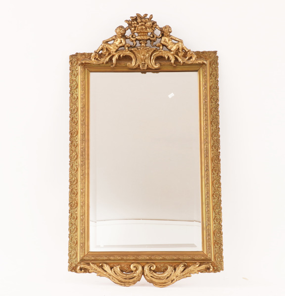 Spegel, oskariansk, 1800-talets slut