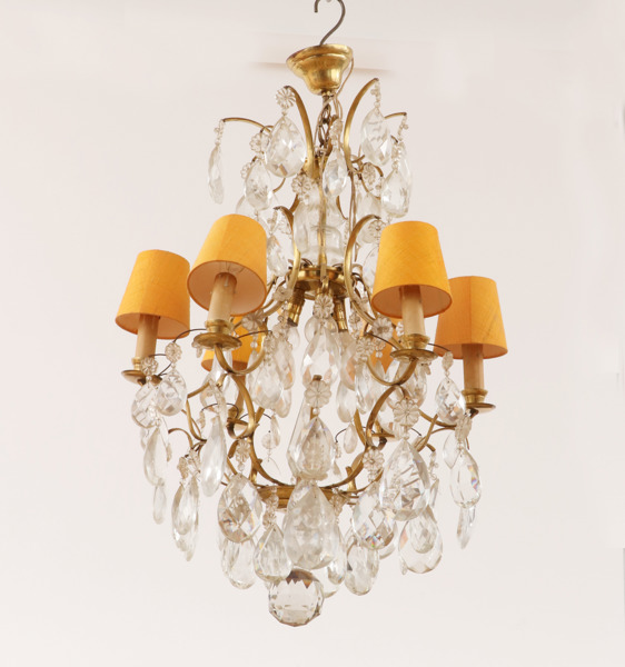 Ljuskrona, barockstil, omkring 1900-talets mitt