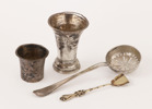 Antikt silver 4 delar