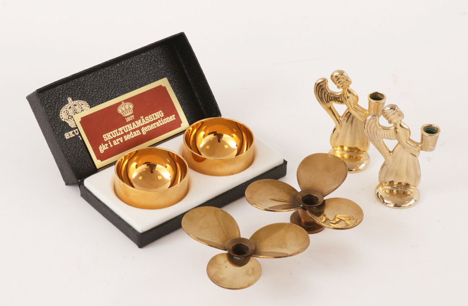 Mässing 6 delar, Skultuna