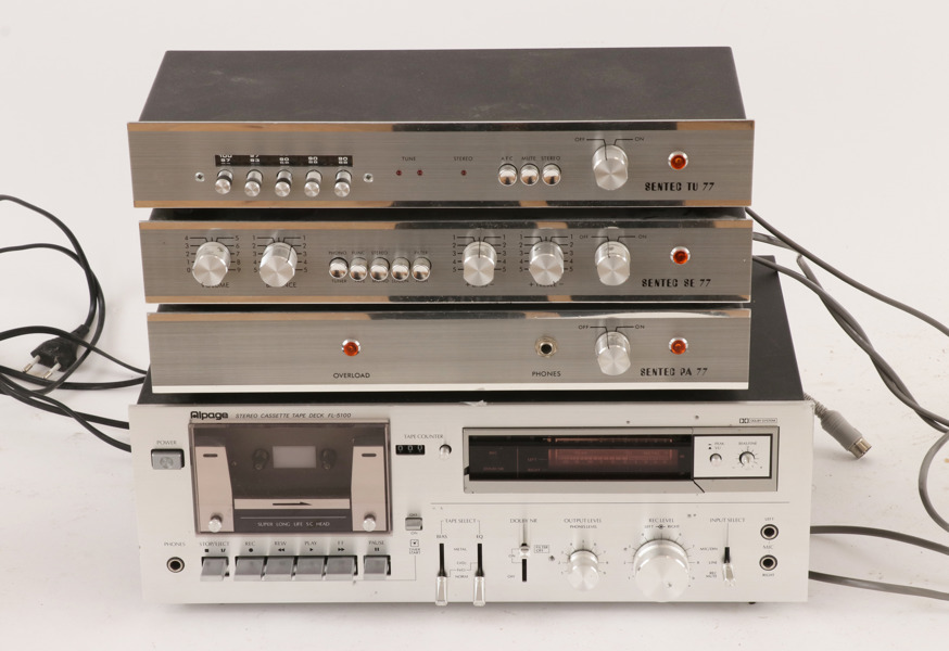 Ljudutrustning 4 delar