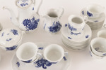 Servisdelar, "Blå blomster", Royal Copenhagen, Danmark