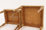 Taburetter 2st, gustaviansk stil, omkring år 1900