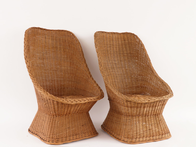 Fåtöljer ett par, 1900-talets andra hälft