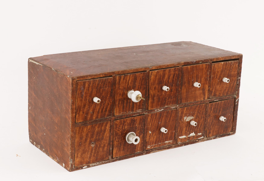 Lådfack, 1800-talets senare del