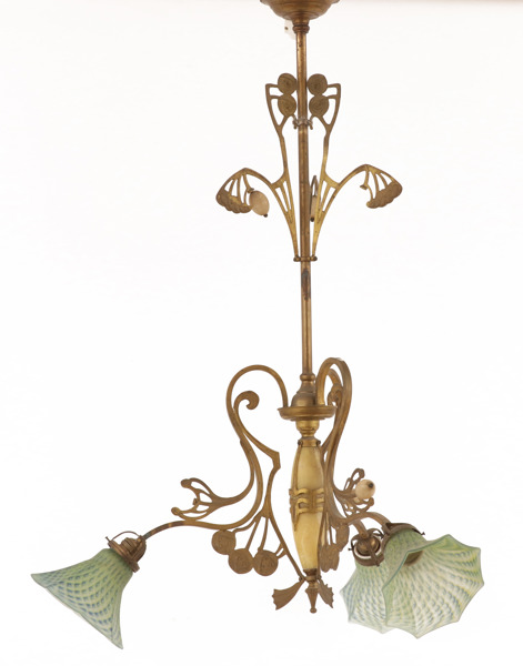 Taklampa, jugend, 1900-talets början