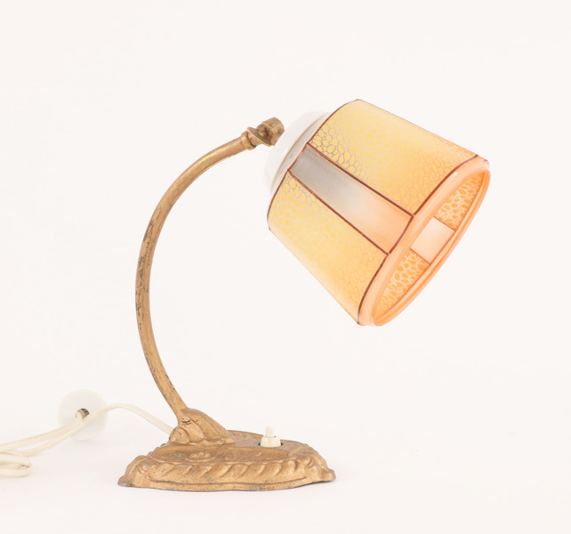 Bordslampa, 1900-talets första hälft