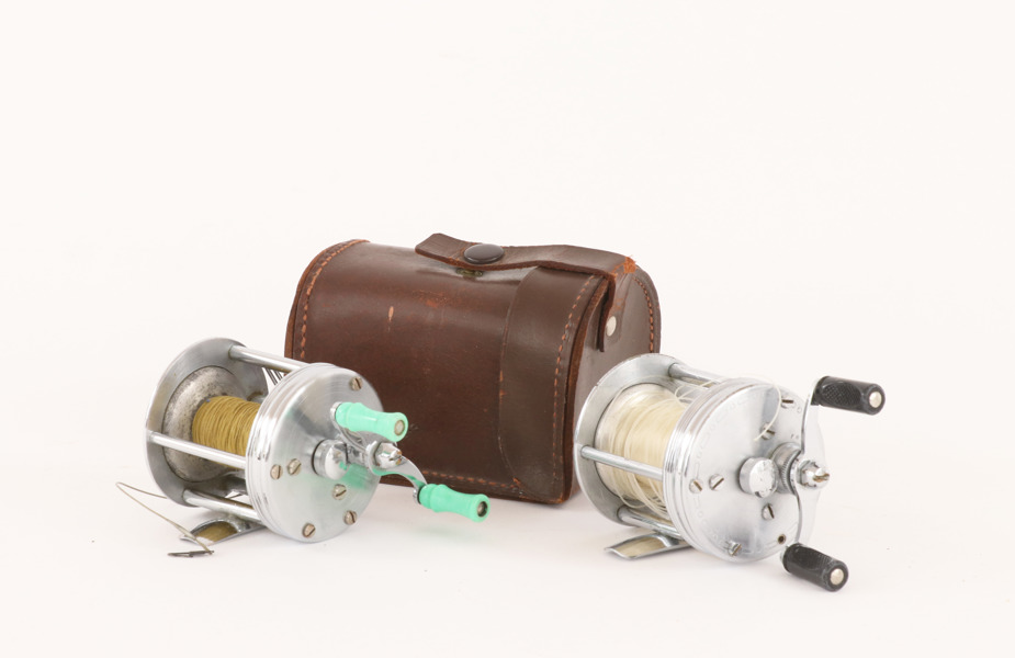 Fiskerullar 2st, Abu, Record 1600 respektive 1800