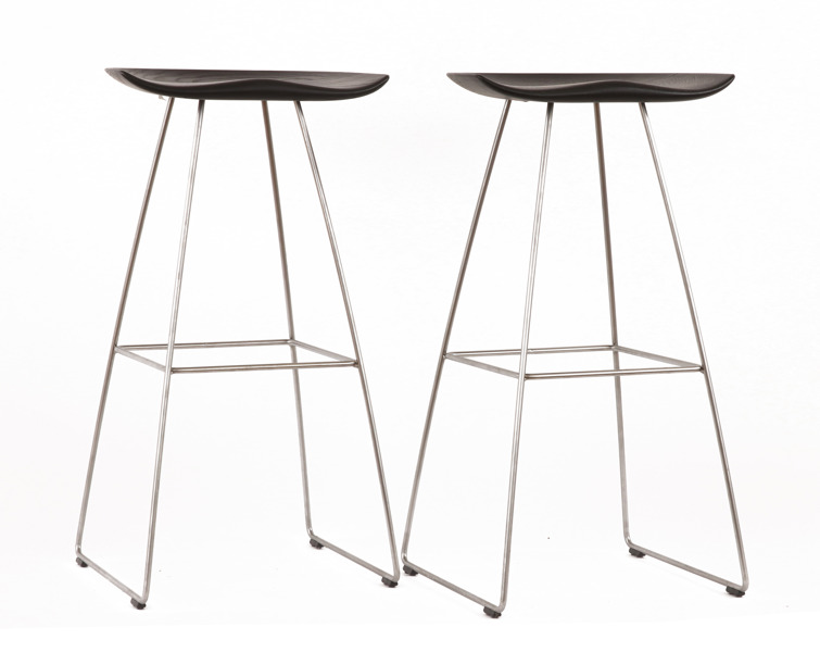 Barstolar ett par, "Kaz", Nils-Ole Zib för Karl Andersson & Söner, 2000-tal