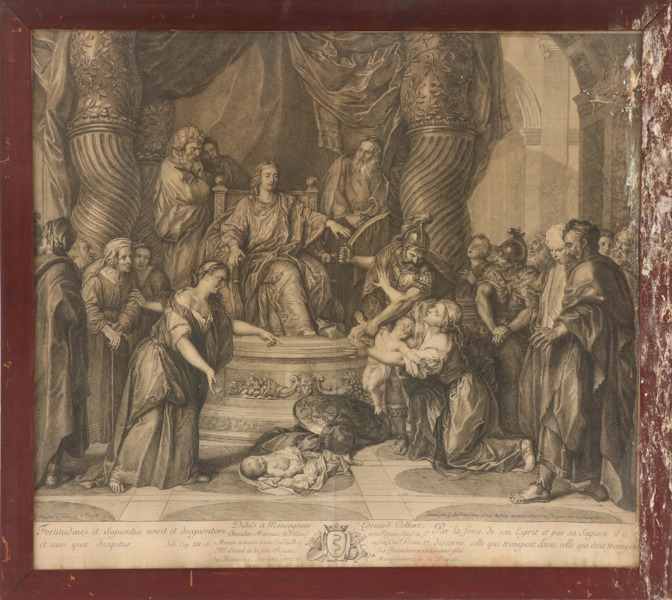 Kopparstick, Antoine Coypel, 16/1700-tal