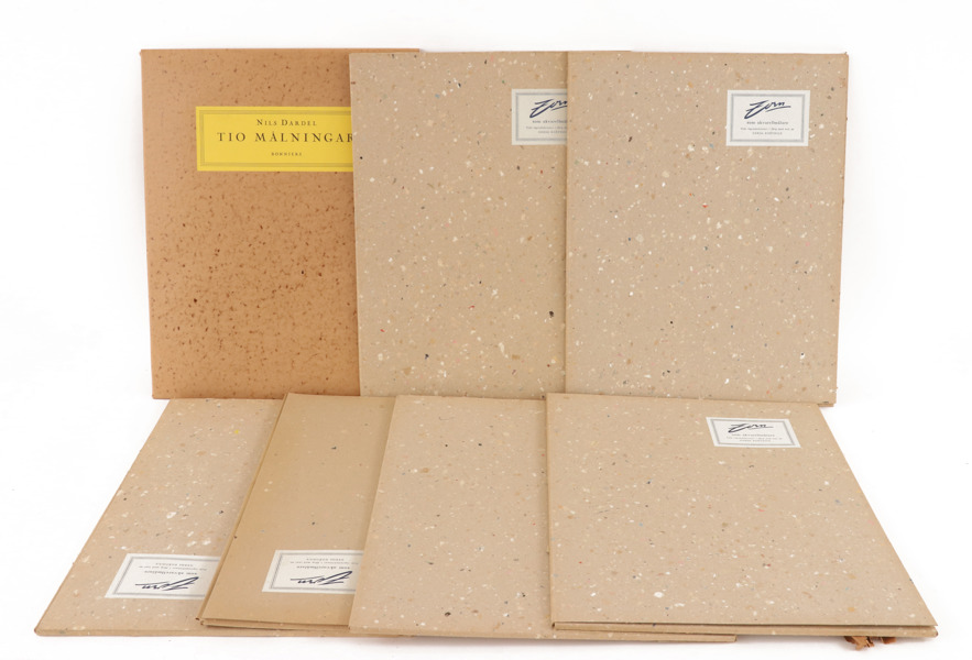 Konstmappar 7st, Zorn samt Dardel