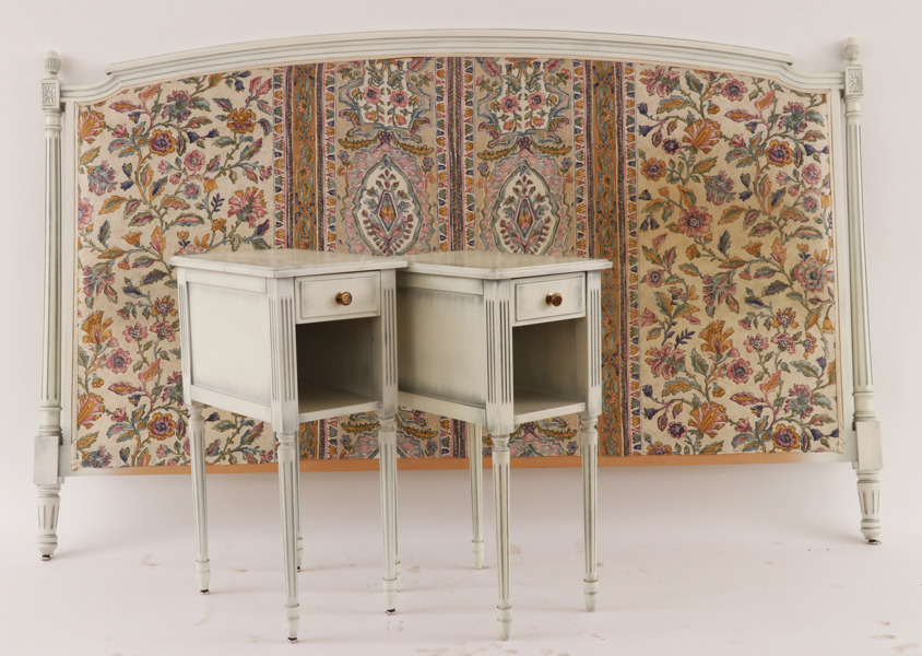 Sängkammarmöbel 3 delar, gustaviansk stil, 1900-talets slut