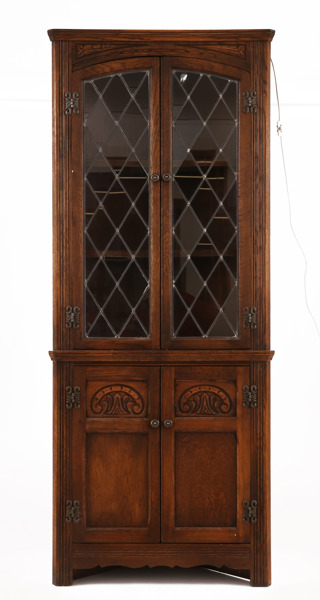 Golvhörnskåp, 1900-talets andra hälft