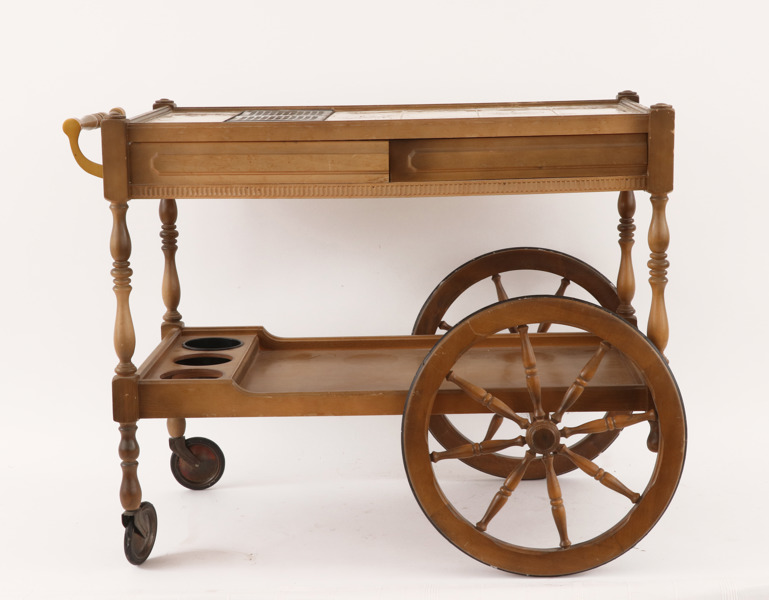 Serveringsvagn, 1900-talets andra hälft