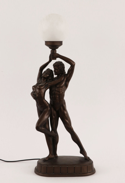 Bordslampa, 1900-talets slut