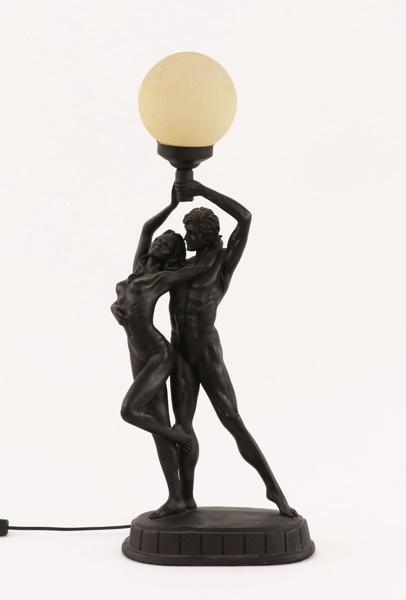 Bordslampa, 1900-talets slut