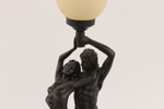 Bordslampa, 1900-talets slut