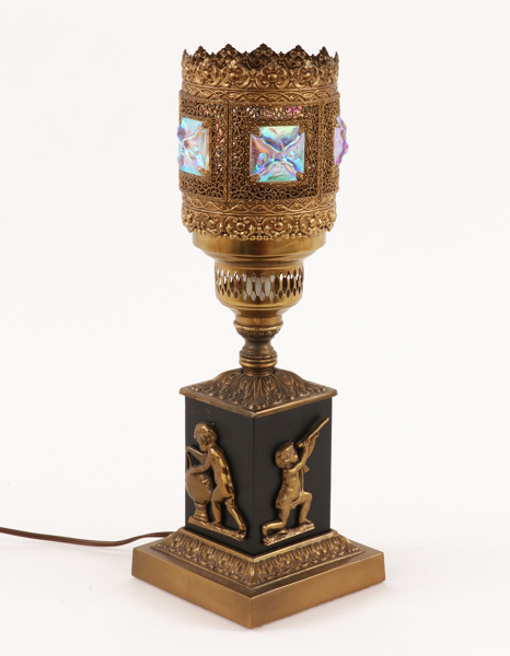 Bordslampa, empirestil, 1900-talets slut