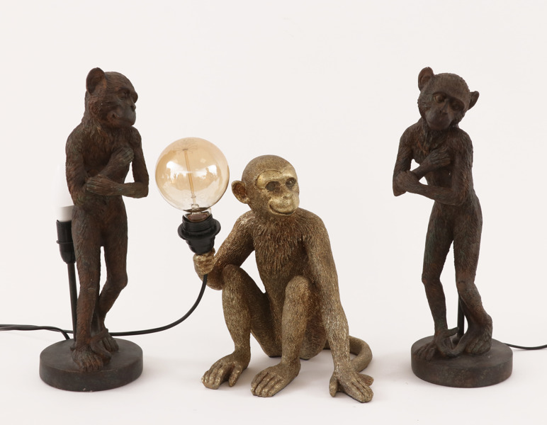 Bordslampor 3st, 2000-tal