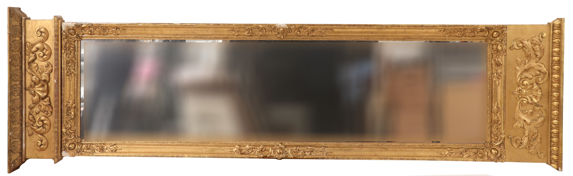 Golvspegel, senempire, omkring 1800-talets mitt