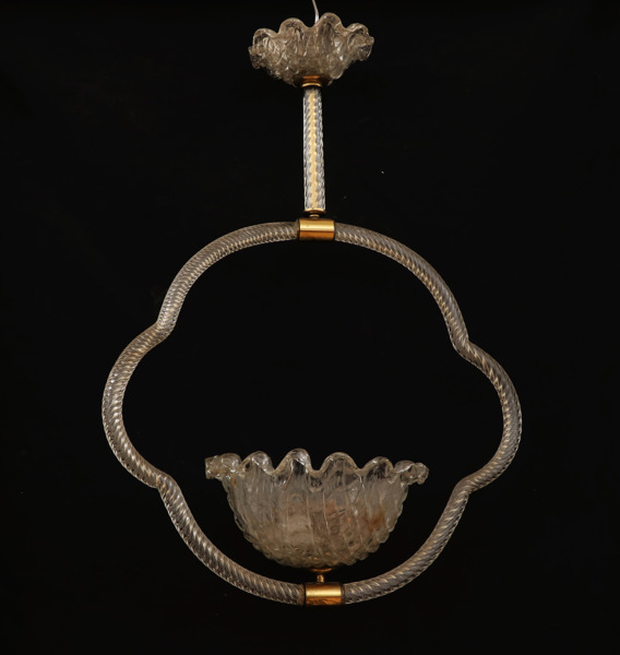 Taklampa, Italien, omkring 1900-talets mitt