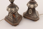Bordslampor ett par, barockstil, 1900-tal
