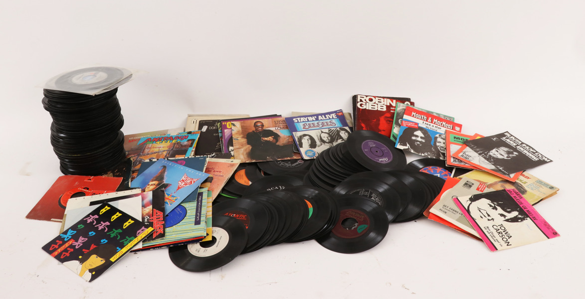 Parti EP-skivor och singlar